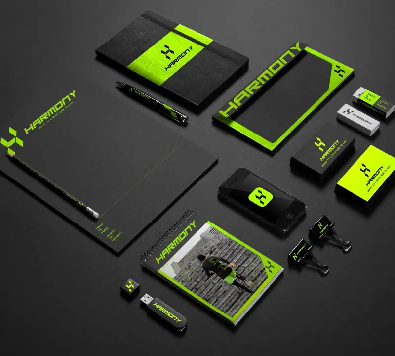 Harmony Investments brand work